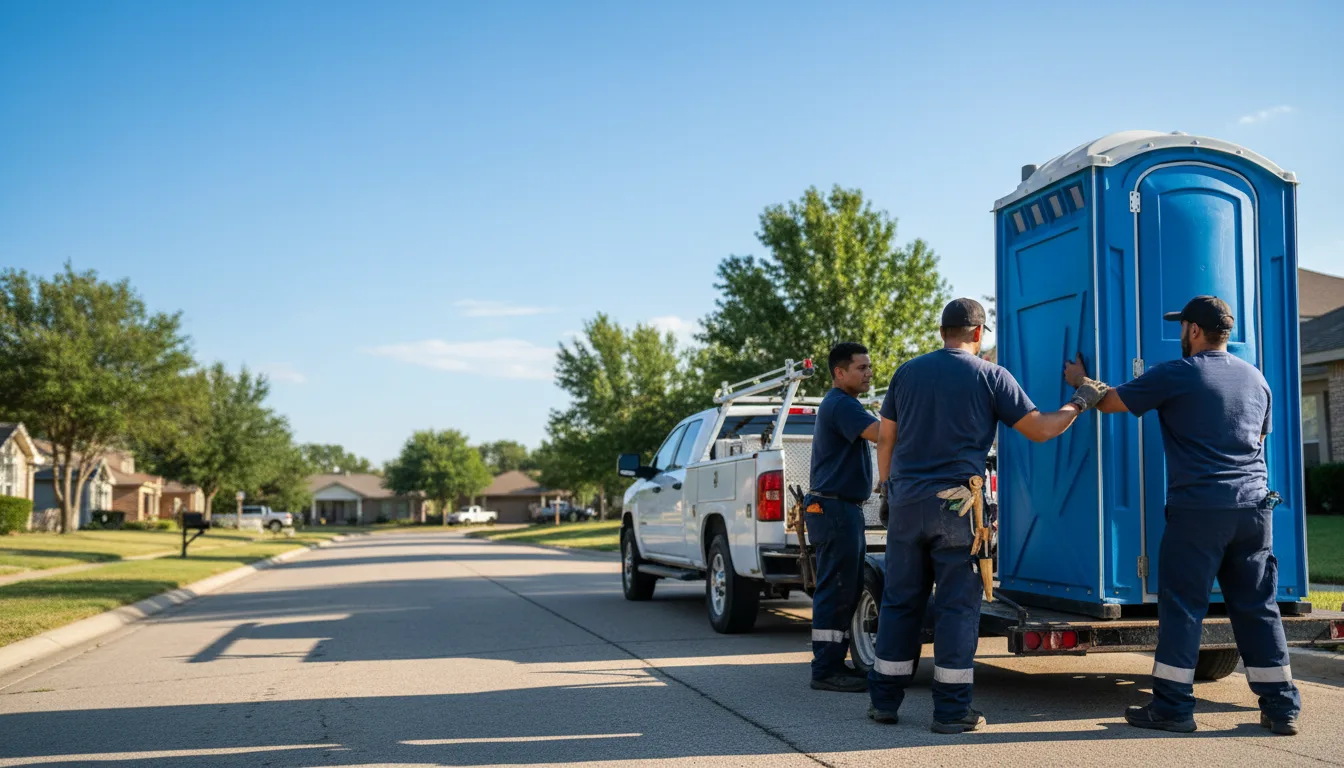 Portable Toilet Rental in Enloe, TX near me